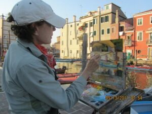 Jane Barton in Italy