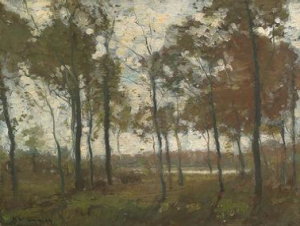 Henry Ward Ranger –Fall Landscape  (Spanierman Gallery)