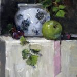 "Blue and White Ginger Jar" by Christine Saper