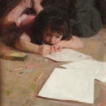 "Little Artist" by Randolph Peay