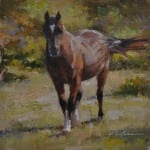 "The Curious Bay Mare" by Hodges Soileau OPA, 6x6