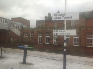 Colleen-Maxey- From the Train berwick Upon Tweed Near Border Area between England and Scotland