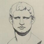 Classic Bust II, Pencil, 8x6, $500