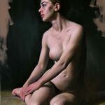 Michael John Angel – Melissa – 31.5″x 23.68″ – Oil