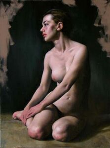 Michael John Angel – Melissa – 31.5″x 23.68″ – Oil