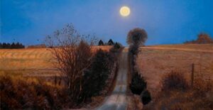 Moonrise Road by John Hulsey