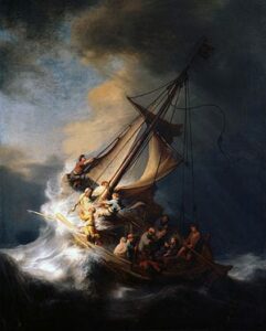 Rembrandt, Storm on the Sea of Galilee