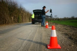 painting on the road