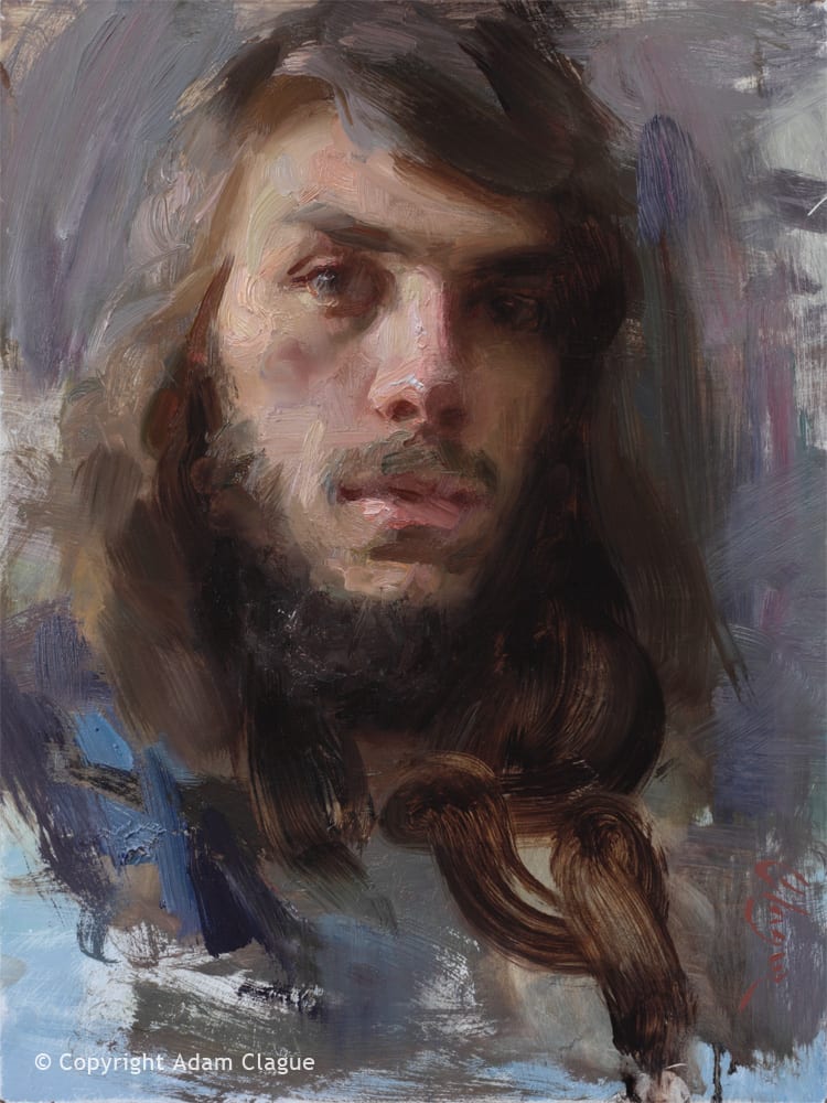 Micah (Oil, 12x9)