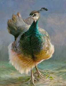 "Peahen" by Grace Kim