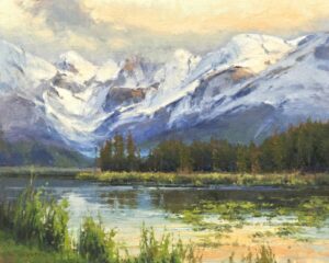 " Over the Chugach" by Kimberly Casebeer OPA