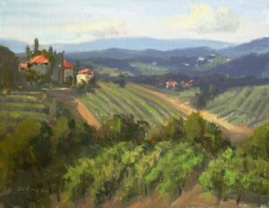 "Tuscan Terrain" by Bill Davidson OPA,