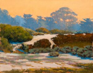 "Carmel Beach Dunes" by Mark Farina OPA