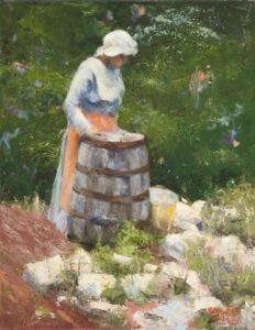 "Water Barrel" by B.R. Gates OPA