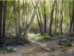 "A Walk in the Woods" by Linda Glover Gooch OPA