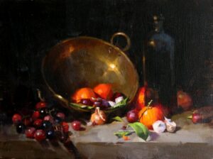 "Tangerines, Onions and Grapes" by Qiang Huang OPA