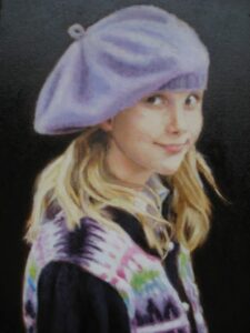 "The Lavender Beret'" by Patsy Ledbetter OPA