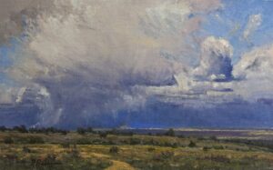 "Thunderstorm over Rio Rancho" by Richard Prather OPA