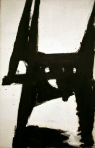  A beautiful abstract expressionist painting. “Four Square”, by Franz Kline, 1956