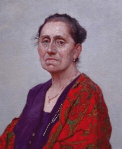 "Portrait of the Artist's Mother" by Daud Akhriev