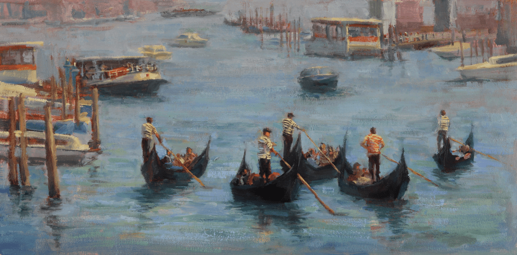 "Afternoon on the Grand Canal" by Karen Leoni