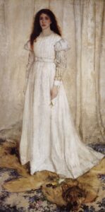 Whistler James Symphony in "White number 1 The White Girl" 1862