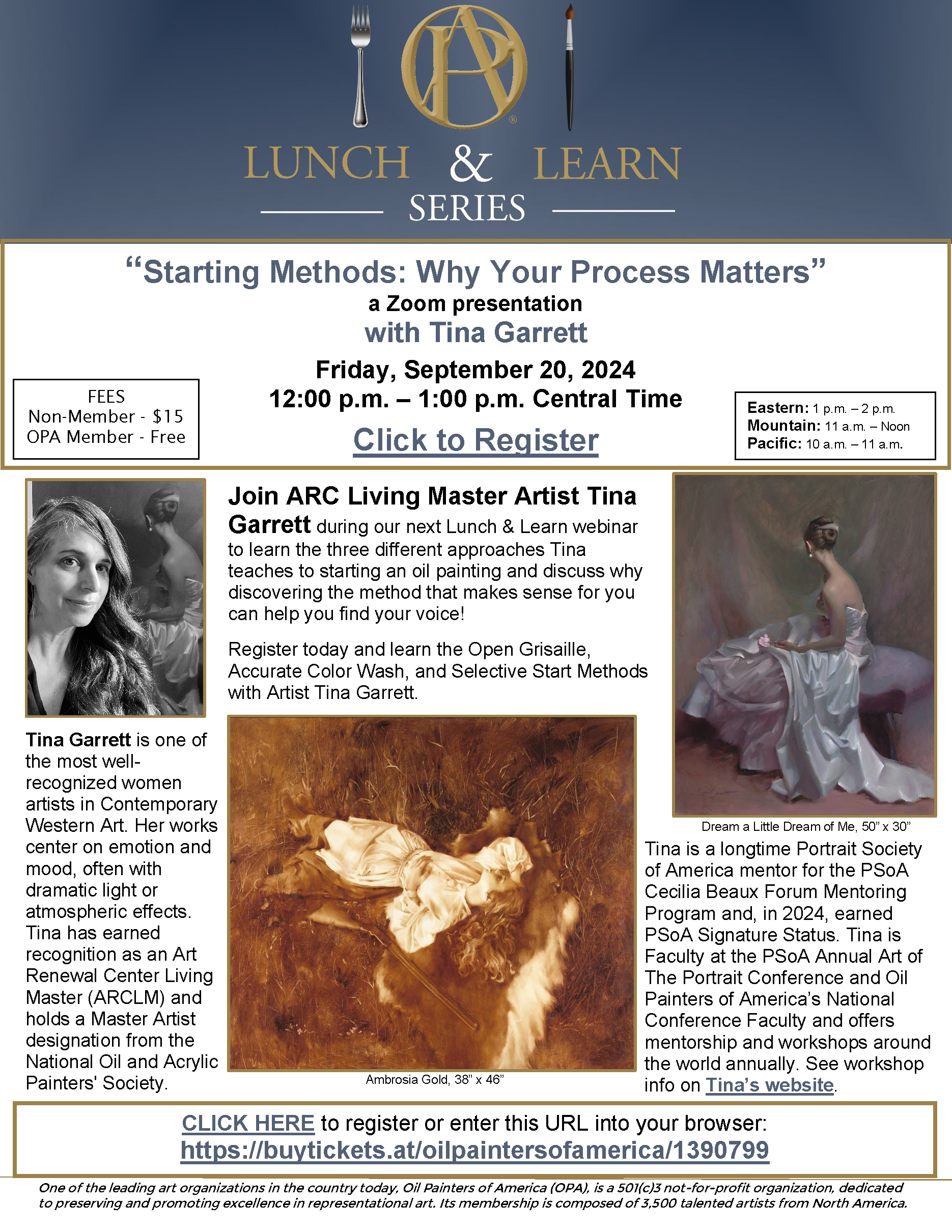 Lunch and Learn 9/20/24 “Starting Methods Why Your Process Matters.”