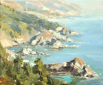 California Coast by M. Coleman