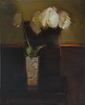 Orchid on Japanese Chair by Olga Krimon