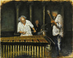 Marimba Player by Stephen Frisk