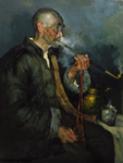 Old Man Smoking Pipe by Christopher Zhang