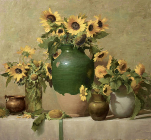 Sunflower Sonata by Elizabeth Robbins OPA